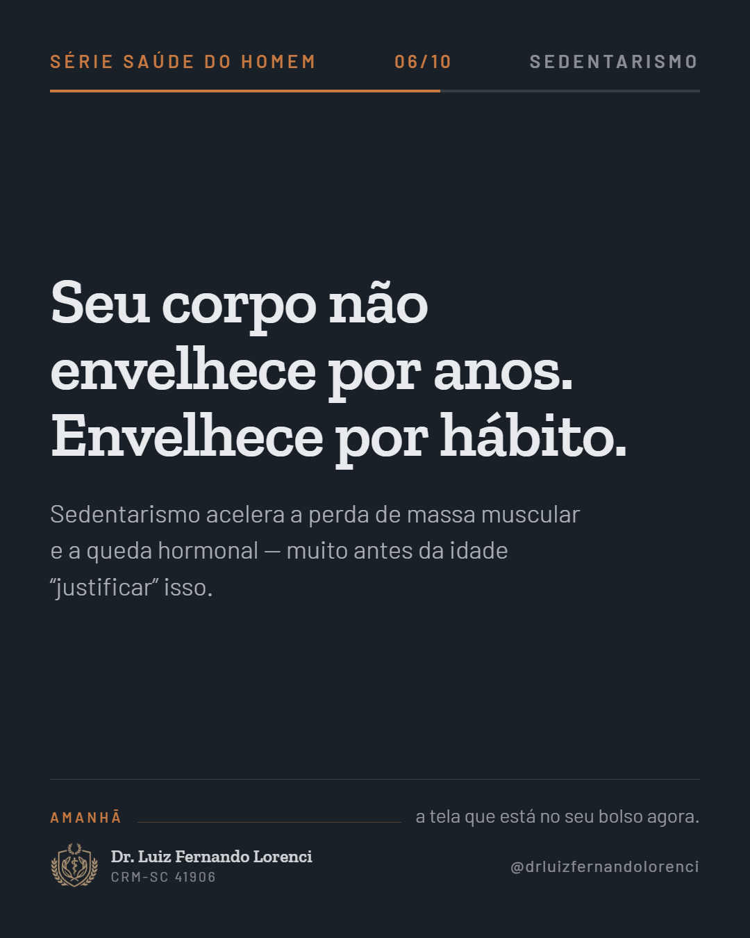 Sedentarismo: o fator de risco que compete com o cigarro — e por que a força é um sinal vital